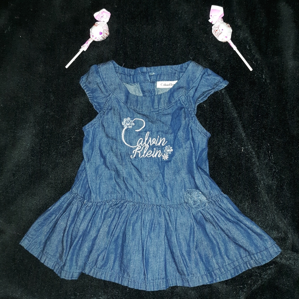 Calvin Klein infant denim shirt